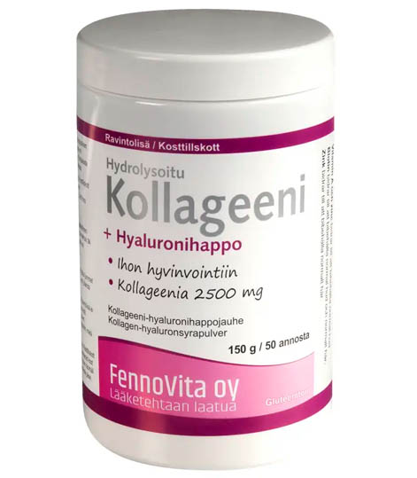 Fennovita Collagen + Hyaluronic Acid 150g